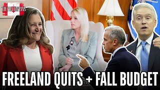 Freeland QUITS, Carney to finally table a budget + Pam Bondi goes after HATE speech | EP #160
