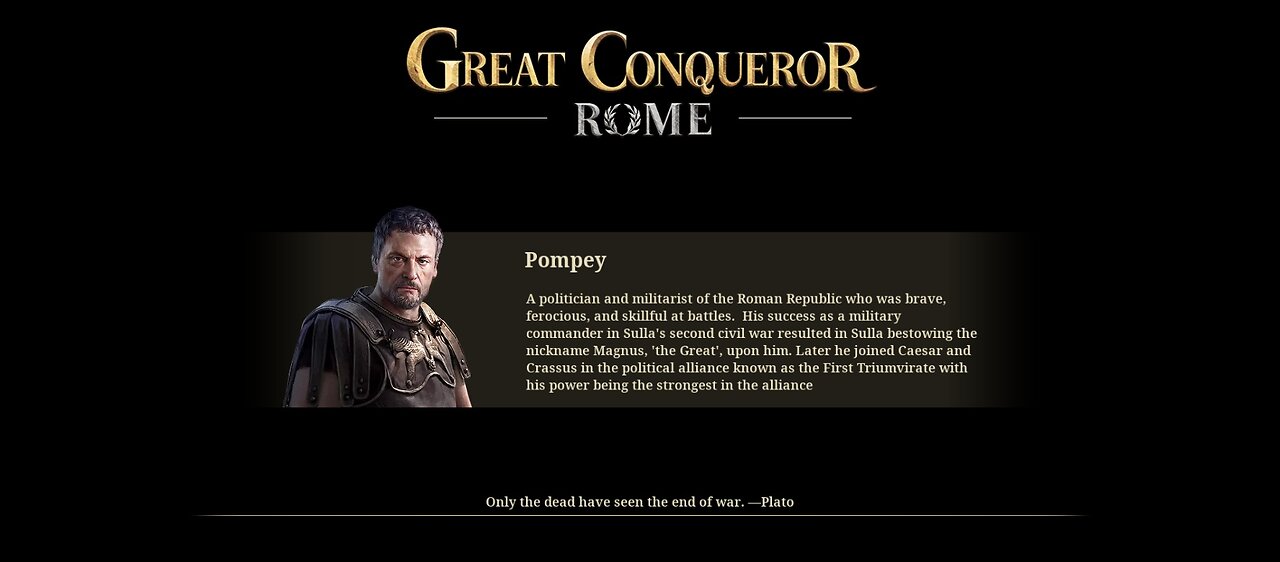Great Conqueror Rome Chapter 14: Strike from the Han Army: Roman Empire Decisive Battle pt.1