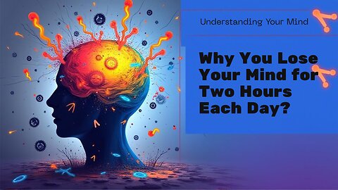 WHY YOU LOSE YOUR MIND FOR TWO HOURS EACH DAYS?