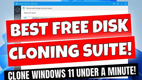 BEST Free FAST Disk Cloning Backup & Partition Resizing Software Hasleo Backup Suite