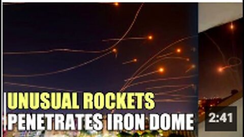 "Massive Rocket Attack Shakes Tel Aviv, Iron Dome in Disarray"