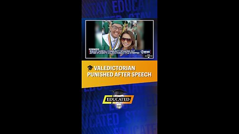 😮Valedictorian Punished After Speech