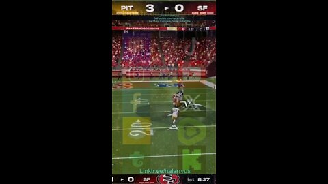 Pick 6 PIT 9 vs SF 0 #AllMadden #Madden25 #NFLmadden #madden
