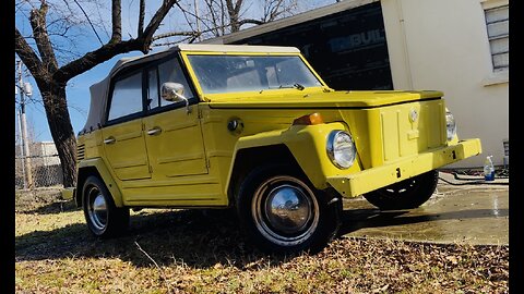 VW THING First Wash in a DECADE!