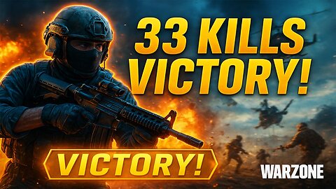 🔥 33 KILLS WARZONE VICTORY! 🏆 | Insane COD Gameplay 🎯💥