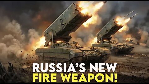 SHOCK! Russia Deploys New TOS-3 Dragon Thermobaric Rocket System in Ukraine!