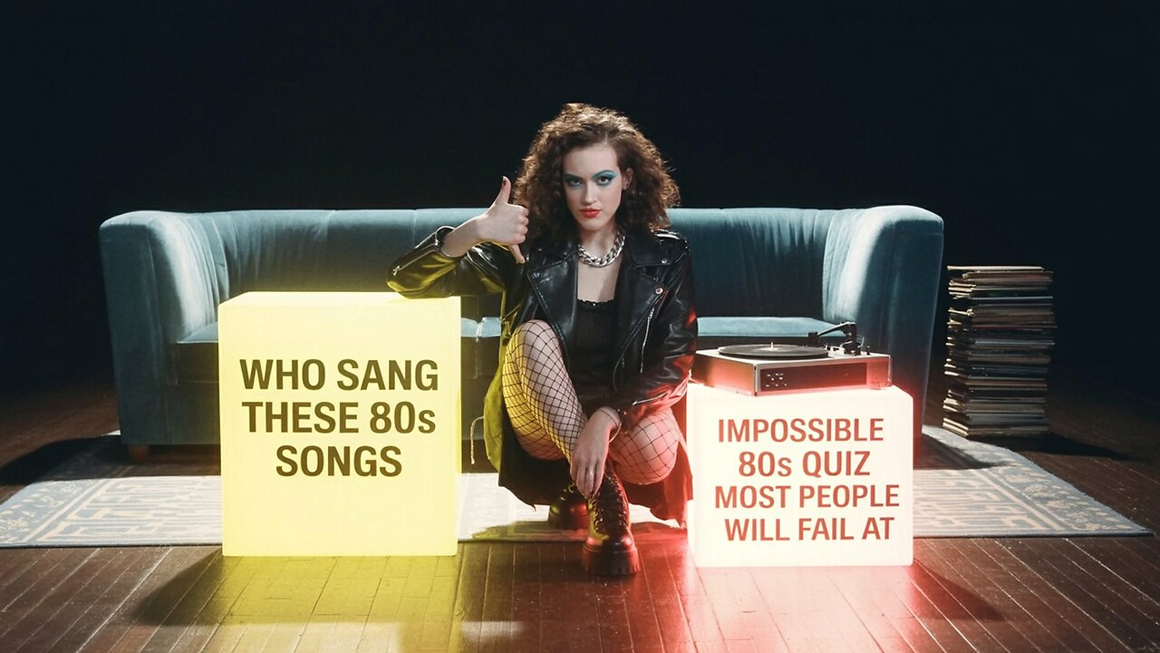 Most People Can’t Score 8/10 on This 80s Music Quiz!