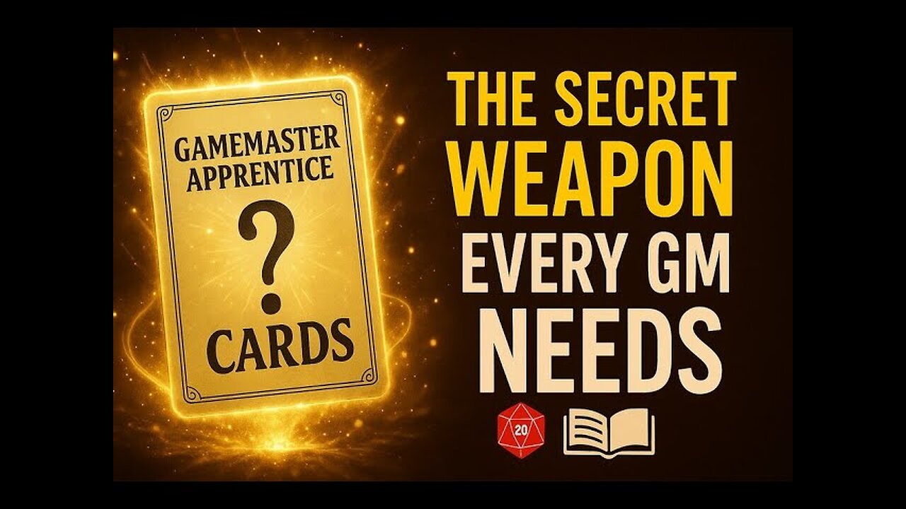 Game Master Apprentice Cards: The Secret Weapon Every GM