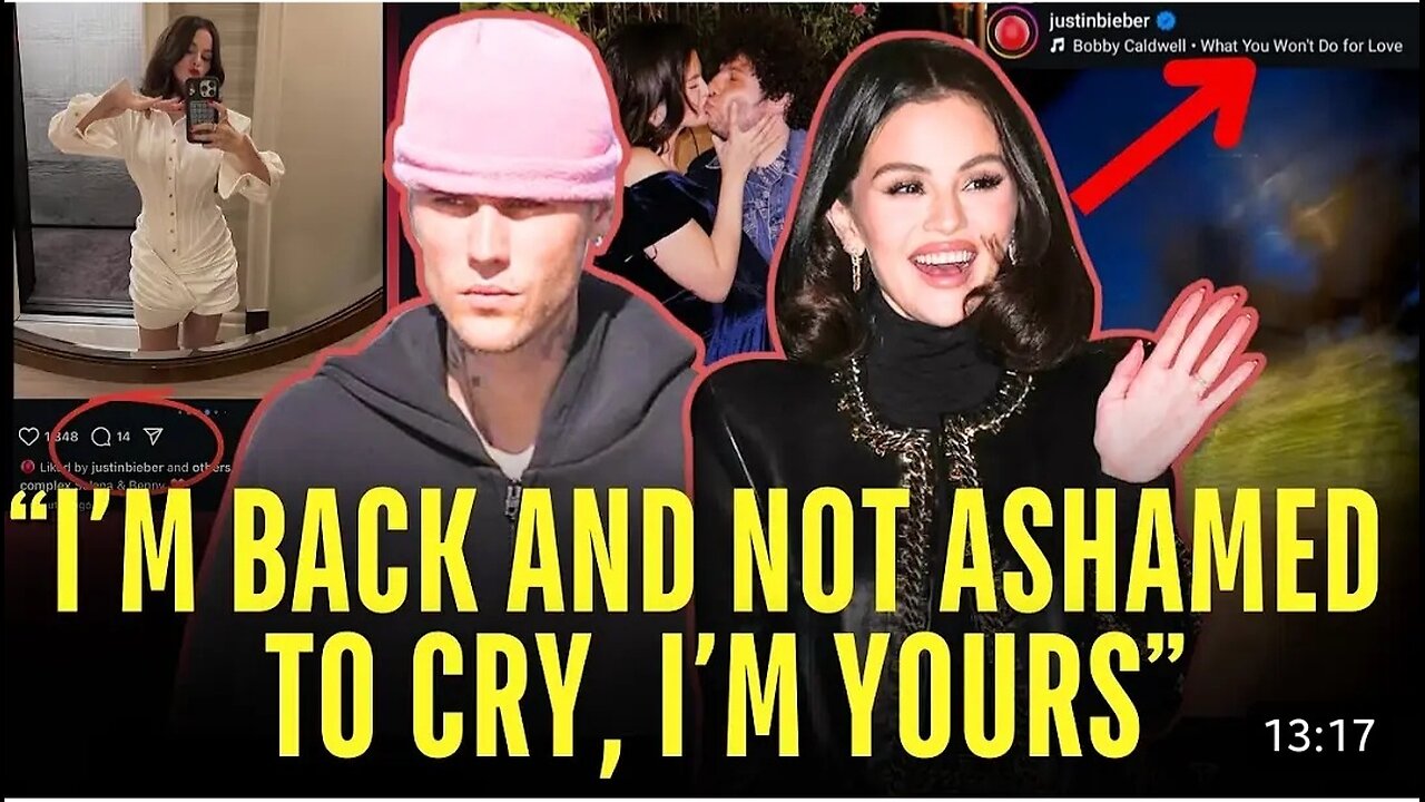 Justin Bieber posts 1 min after Selena, likes her pic & shares love song 'not ashamed, I'm yours'