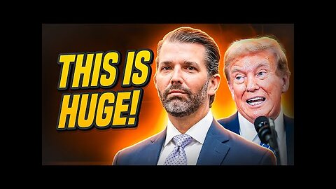 Breaking: Don. Jr Just Shocked The World!