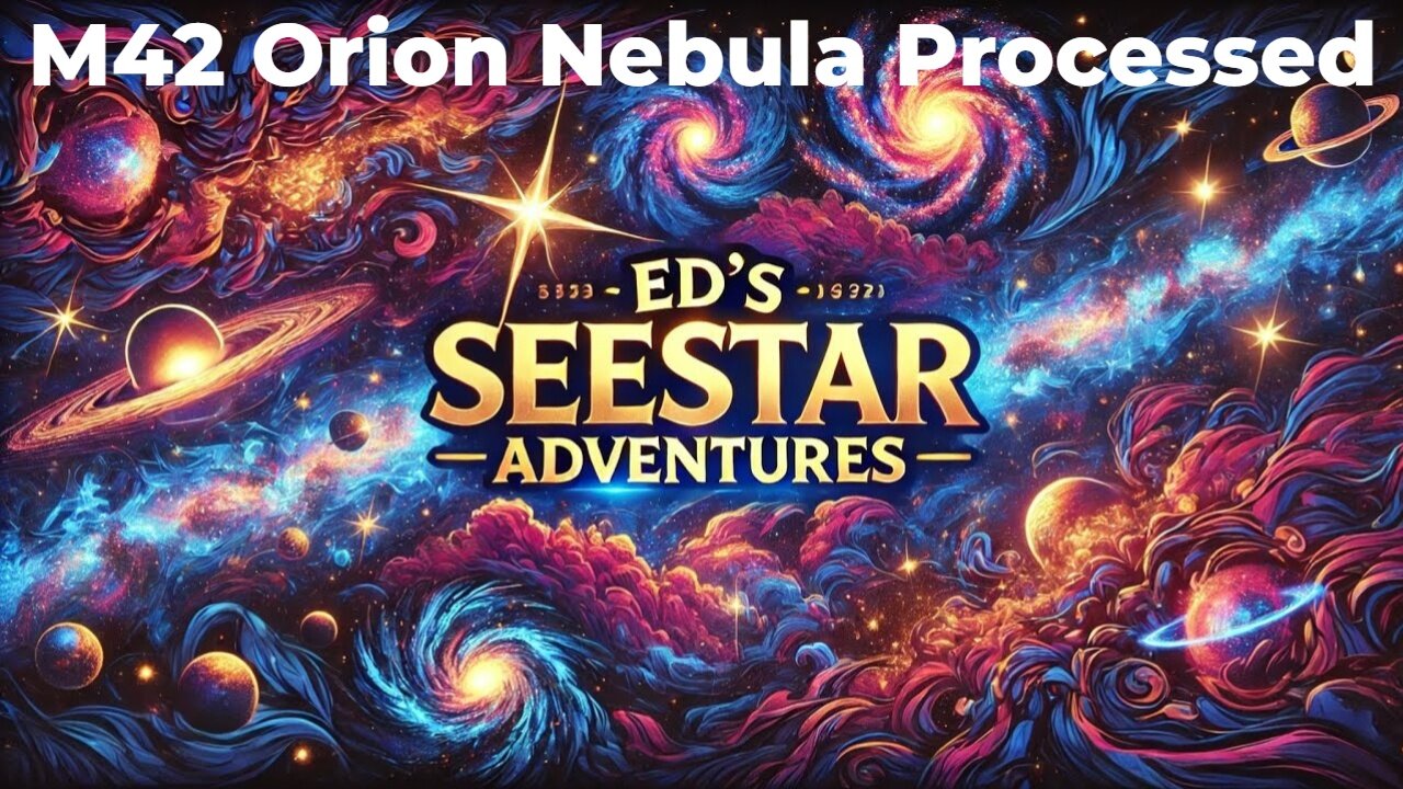 Seestar S50: M42 Orion Nebula Processed