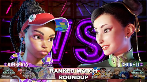 Kuya Kalbo SF6 Ranked Match Roundup. Chun Li Master Rank [Hori Fight Stick]