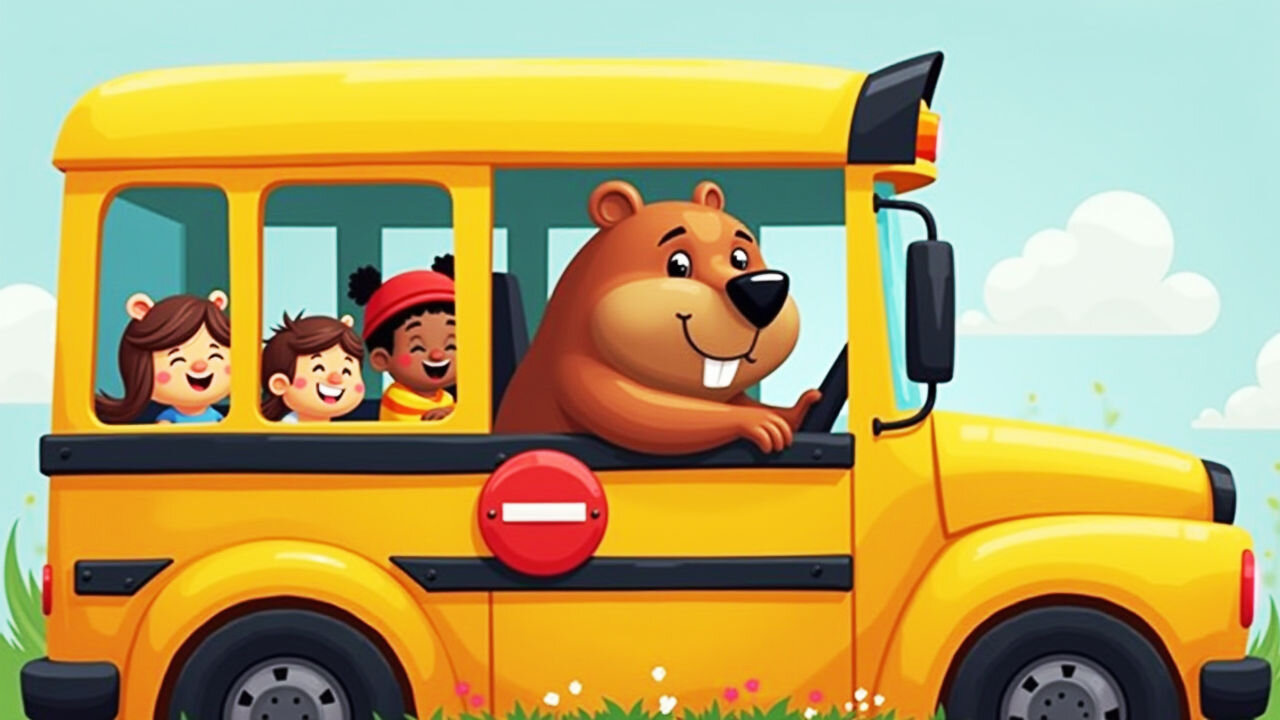 Bus Driving Beaver