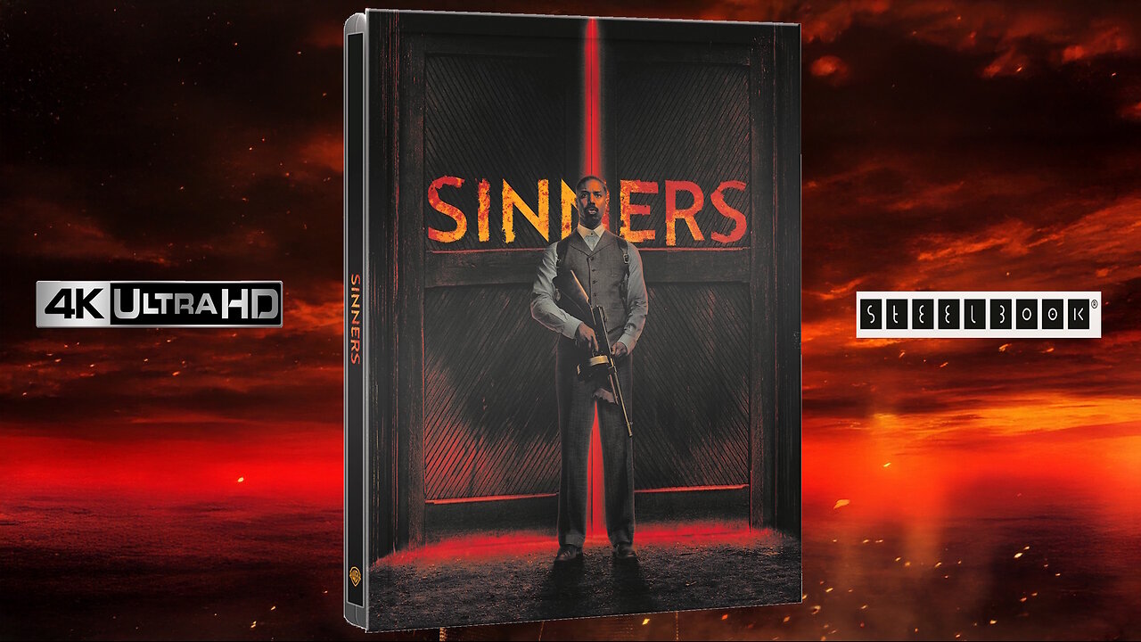Sinners [4K UHD SteelBook & Standard Editions] Michael B. Jordan & Hailee Steinfeld