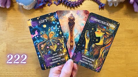 THIS PERSON IS MAKING A BIG DECISION ABOUT YOU NOW! 💜 (COLLECTIVE LOVE READING) 🥰 TAROT READING 222