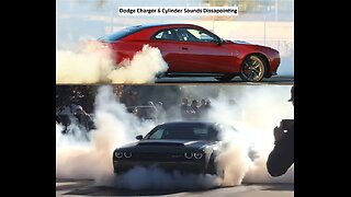 Dodge Charger 6 cylinder sound disappointing, buy a used hellcat with a V8 instead