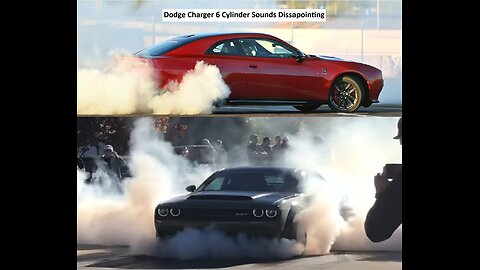 Dodge Charger 6 cylinder sound disappointing, buy a used hellcat with a V8 instead
