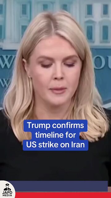 Trump to wait 2 weeks before deciding on Israel-Iran war move, hopes for peace deal—Leavitt says.