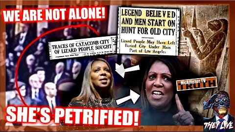 LIZARD CITY UNDER LOS ANGELES! REPTOIDS IN GOVERNMENT! JAMES: TERRIFIED RANT!AIPAC NON HUMAN!