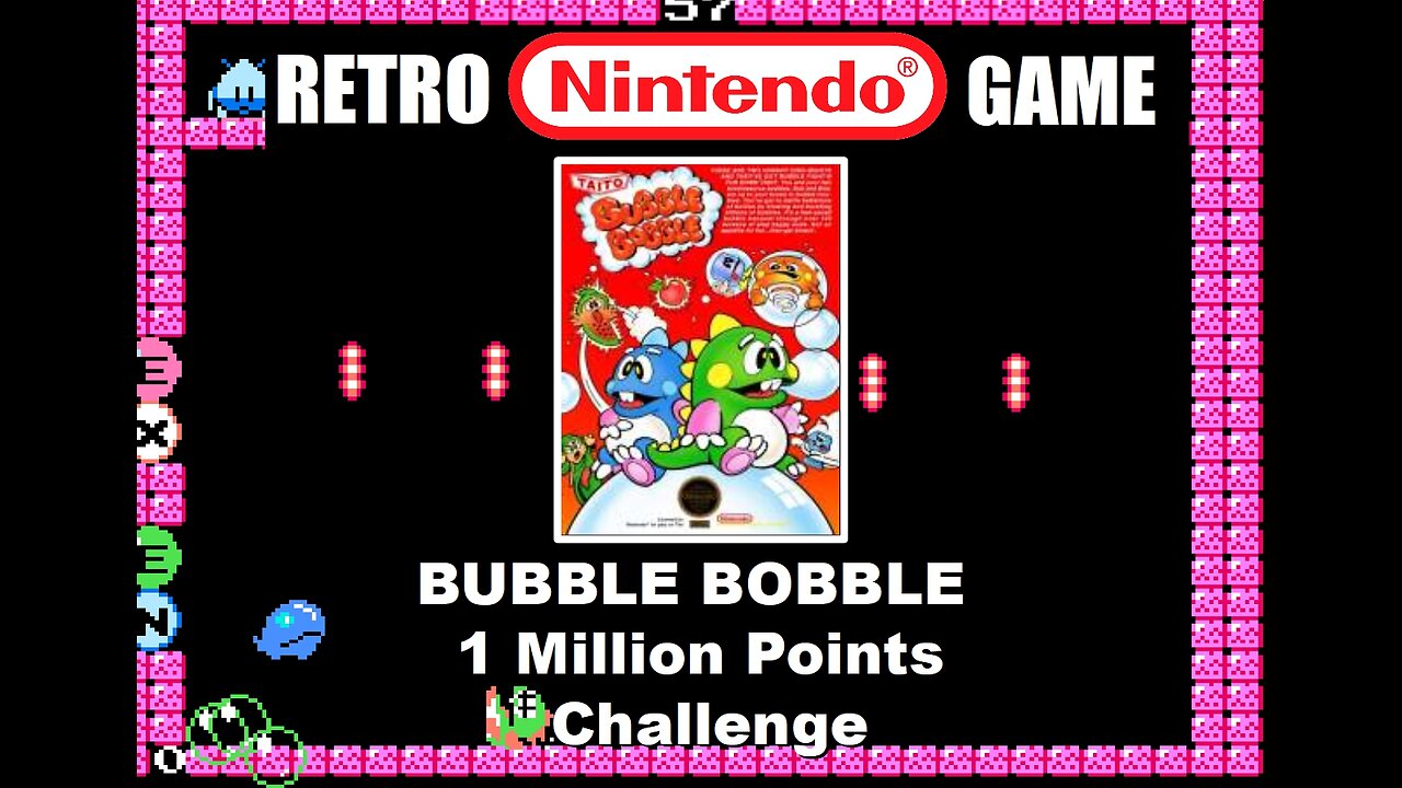Bubble Bobble's Million Point Challenge: Chill & Chat while BrightGaming plays an Arcade NES Game