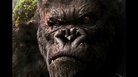 The King Defends His Queen – Kong vs. T-Rex Fight Scene