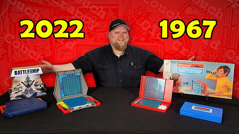Battleship Retro Board Game Review - Milton Bradley (1967) vs. Hasbro (2022)