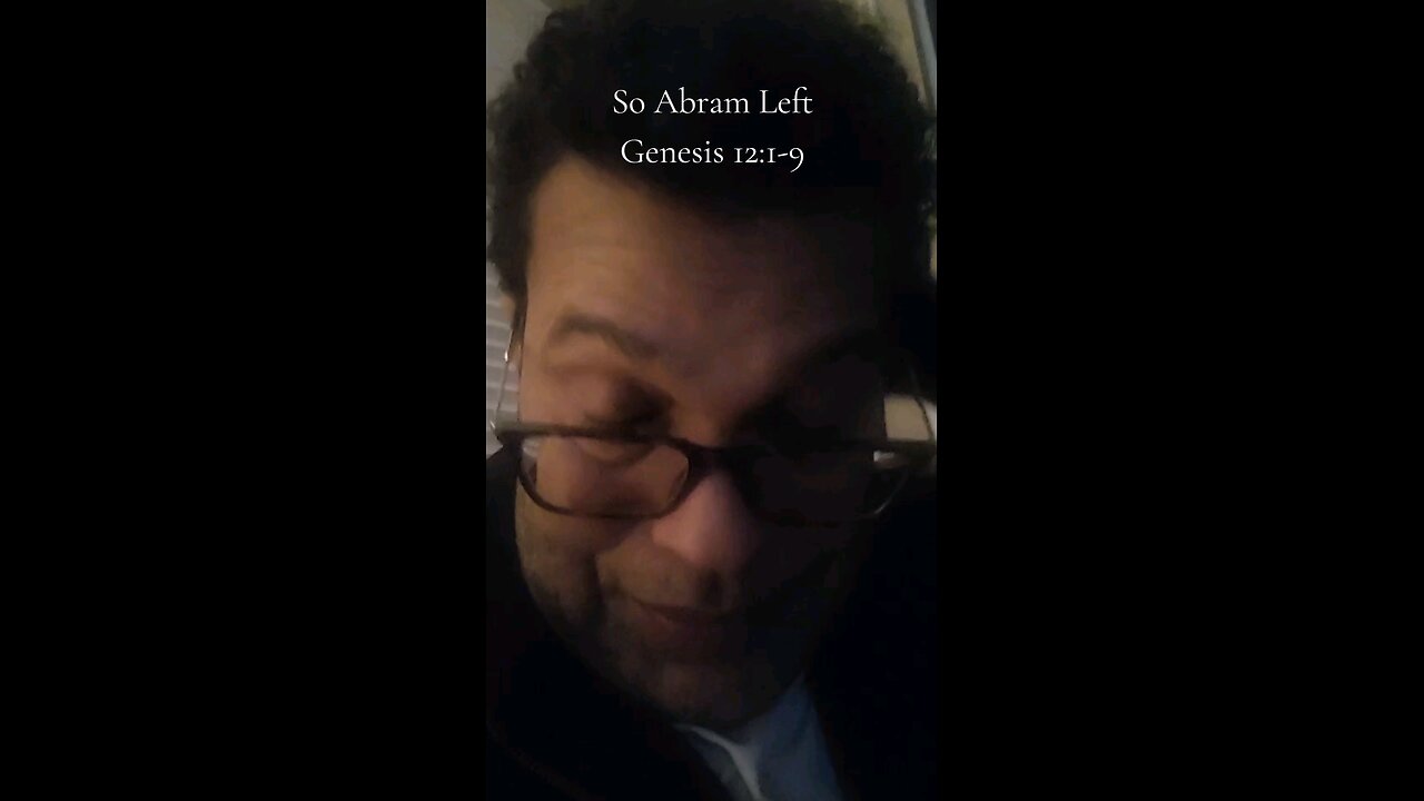 So Abram Left