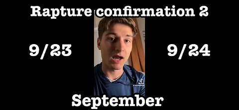 Rapture Confirmation 2