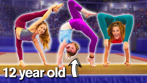 Kids VS ADULTS extreme Gymnastic and Cheer Challenge!