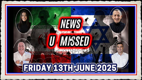CHARLIE WARD DAILY NEWS WITH CHARLIE WARD, PAUL BROOKER WARREN THORNTON FRIDAY 13TH JUNE 2025