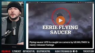 New UFO Video DROPS, Military Kept Video Of Saucer SECRET, Researchers Say Object Is 400 METERS