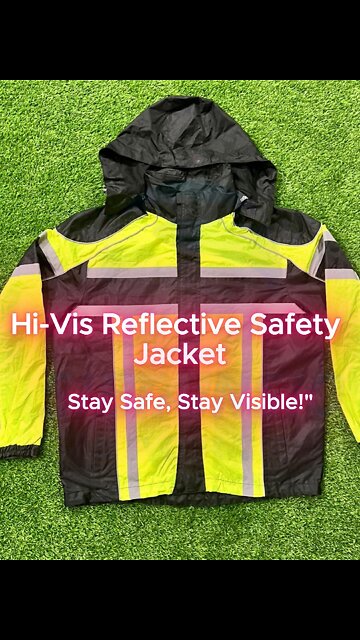 𝐇𝐢-𝐕𝐢𝐬 𝐑𝐞𝐟𝐥𝐞𝐜𝐭𝐢𝐯𝐞 𝐒𝐚𝐟𝐞𝐭𝐲 𝐉𝐚𝐜𝐤𝐞𝐭 – 𝐒𝐭𝐚𝐲 𝐒𝐚𝐟𝐞, 𝐒𝐭𝐚𝐲 𝐕𝐢𝐬𝐢𝐛𝐥𝐞! 🦺✨