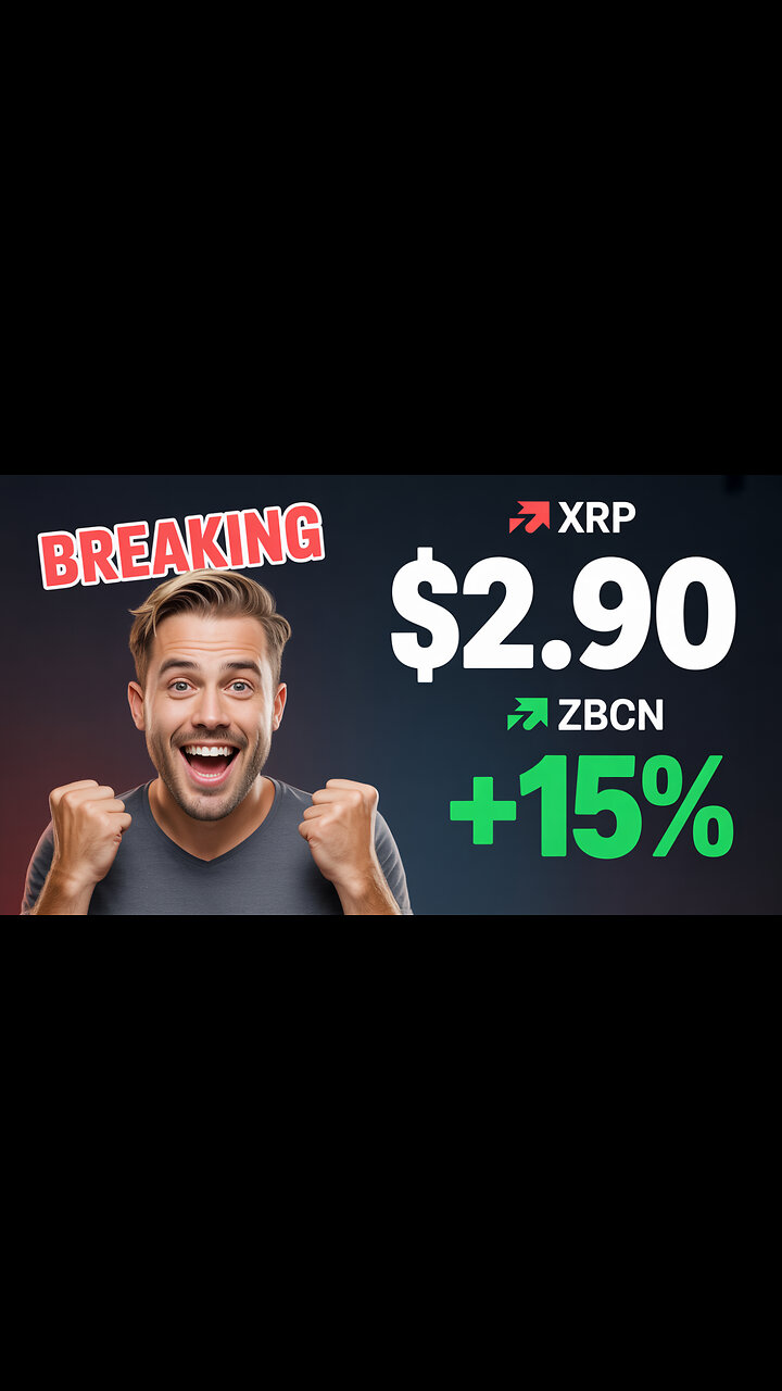 BREAKING: XRP $2.90 Support Test | ZBCN Explodes 15% | Bitcoin $114K Hold | Crypto News