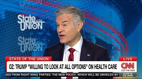 Dr Oz: We Need To Deal With The Obamacare Waste, Fraud And Abuse