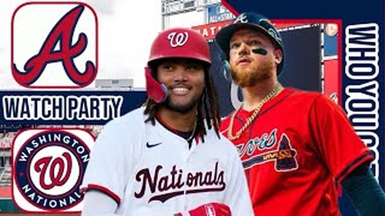 Atlanta Braves vs Washington Nationals | Live Play by Play | 3D Simulation | #mlb Game 5-22-25 ⚾🔥