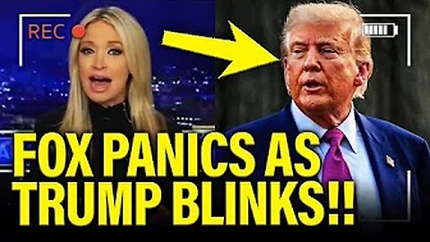 Fox News PANICS on LIVE TV after TRUMP BLINKS