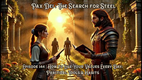 Pax Dei: Search for Steel - Ep 144 | How to Live Your Values Every Day: Practical Tools & Habits