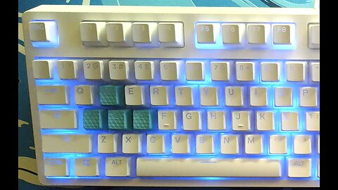Upgraded my keyboard! White keyboard!