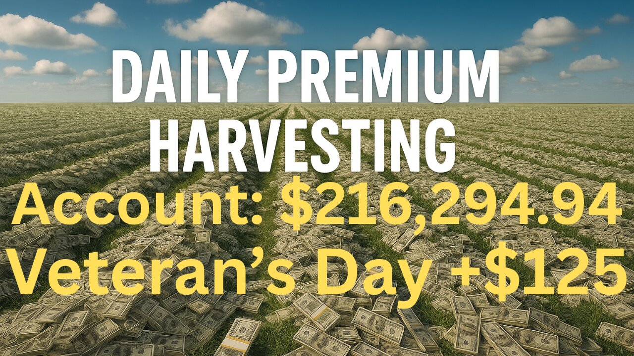 Happy Veterans Day! (Day 148, Overview + Strategy, Nov 11, 2025) #trading #PPH #thousandaire