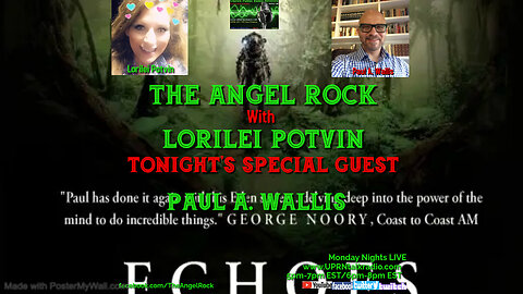 The Angel Rock with Lorilei Potvin & Special Guest Paul Anthony Wallis