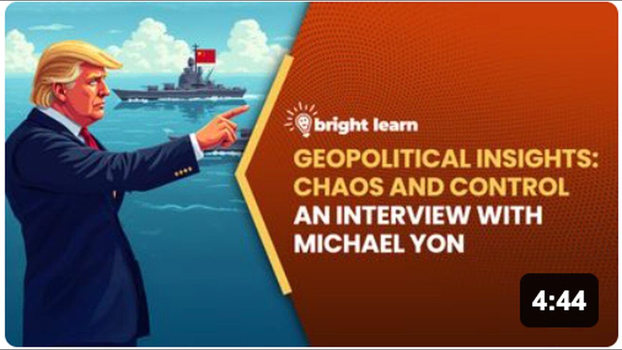 Geopolitical Insights: Chaos and Control, an interview with Michael Yon