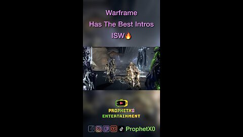 Does Warframe Have The Best Game Intro?🔥