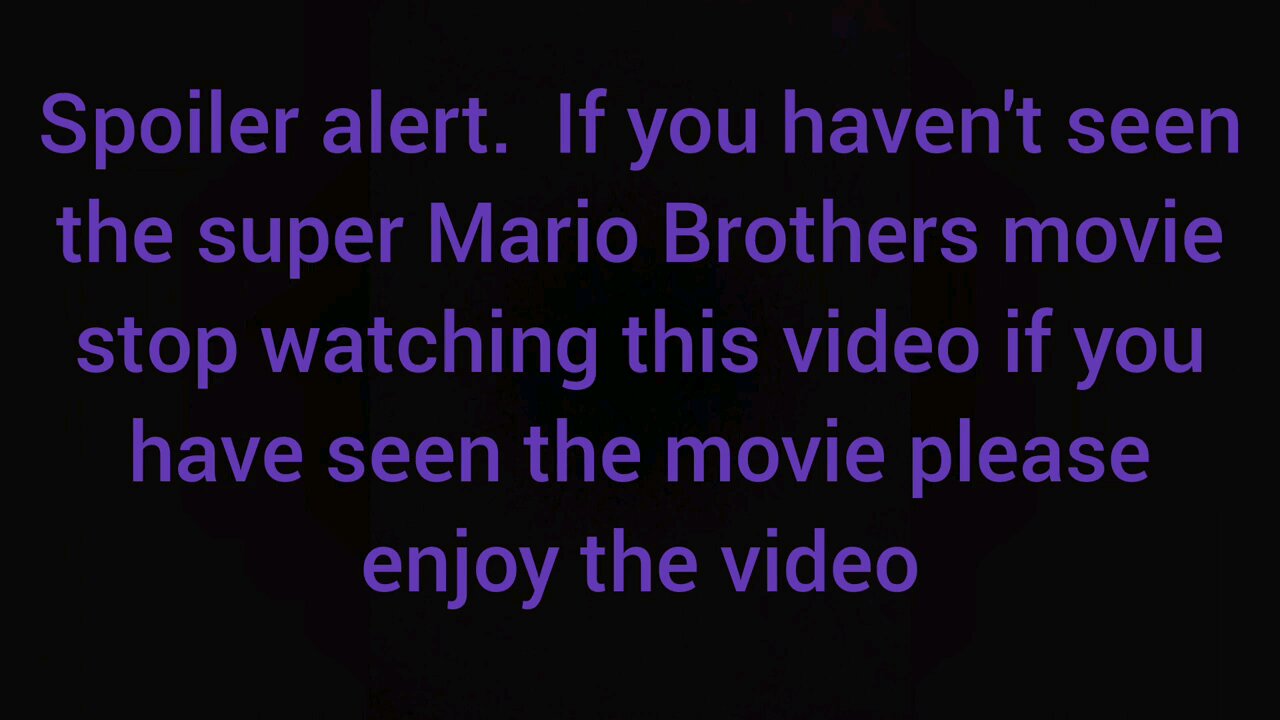 my quick thoughts on the Mario movie