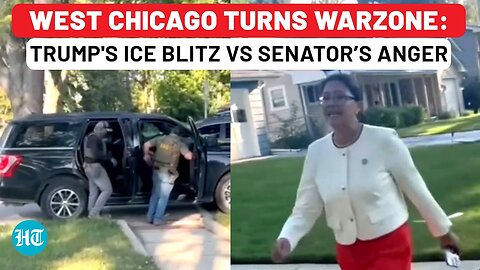 Drama On Chicago Streets: Senator Karina Villa Vs ICE As Trump Threatens National Guard Deployment