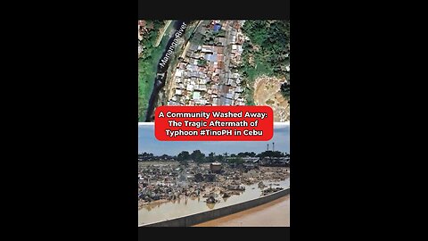 Overflowing Water at Mananga River in Talisay Cebu
