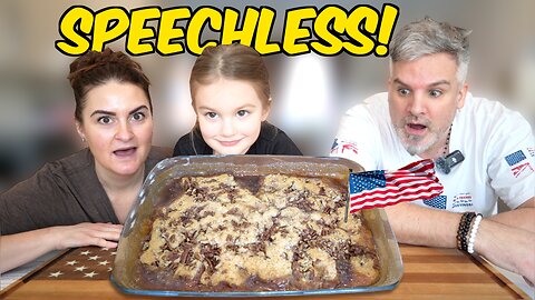 Brits Try Pecan Pie Cobbler for the First Time… and we were completely SPEECHLESS. 🇬🇧🥧🇺🇸