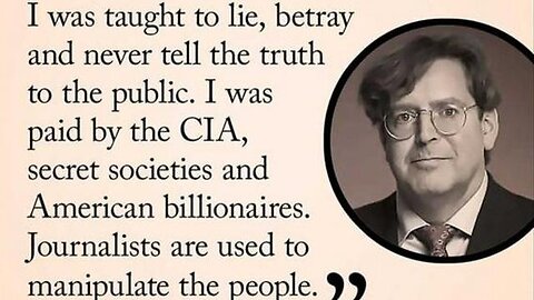 Operation Mockingbird: The cabal deep state CIA FBI controlled fake news lied to you this whole tim