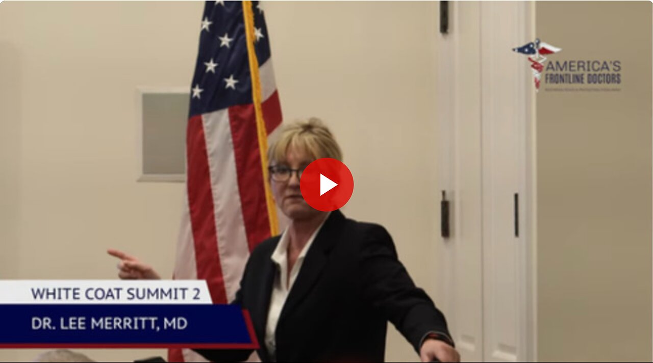 Dr. Lee Merritt - Masks: The Science & The Myths (with Screen Grabs) | #WhiteCoatSummit II