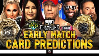 WWE Night of Champions 2025 - Match Card Predictions | Bevelock