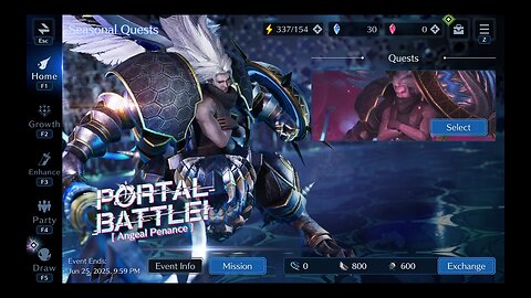 FFVII Ever Crisis Portal Battle